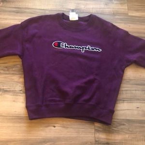 Purple Champion Sweater